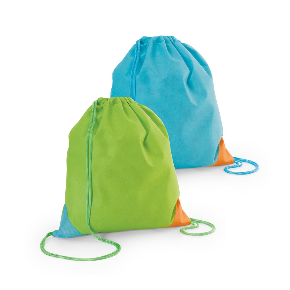 BISSAYA. Rucksack aus Vliesstoff mit Kordelzug (80 g/m²)