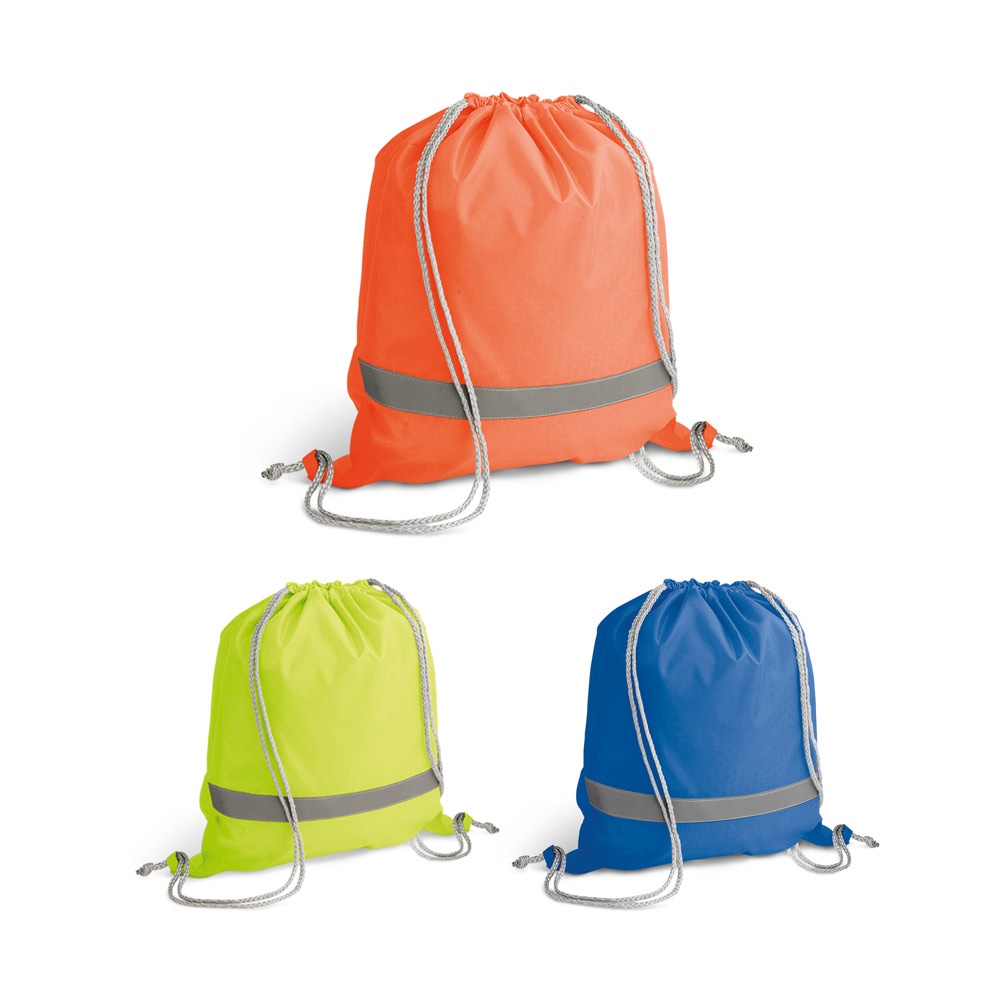 REGELN. Rucksack aus 210D mit Kordelzug