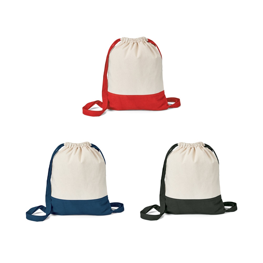 ROMFORD. Rucksack mit Kordelzug aus 100 % Baumwolle (180 g/m²)