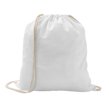 ILFORD. Rucksack mit Kordelzug aus 100 % Baumwolle (100 g/m²) - 106 - Weiß