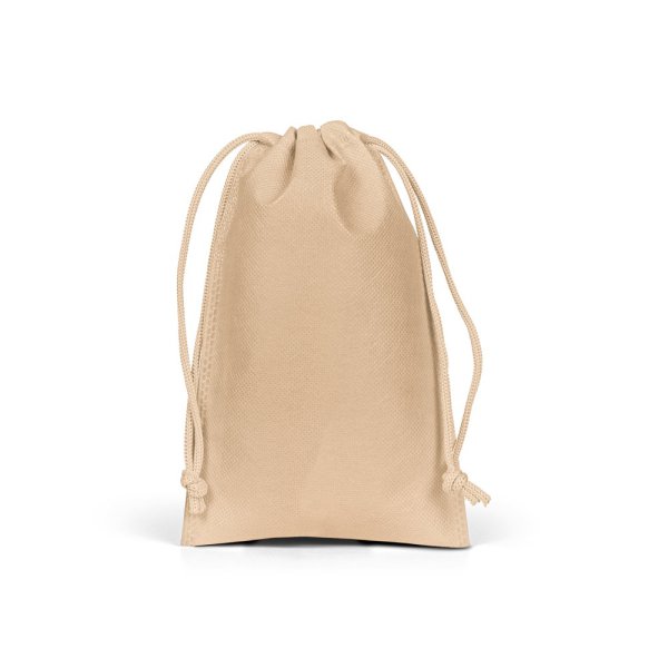 GESCHENKTÜTE S. Kleiner, heißversiegelter Beutel aus Vliesstoff (60 g/m²) - 111 - Hellbraun