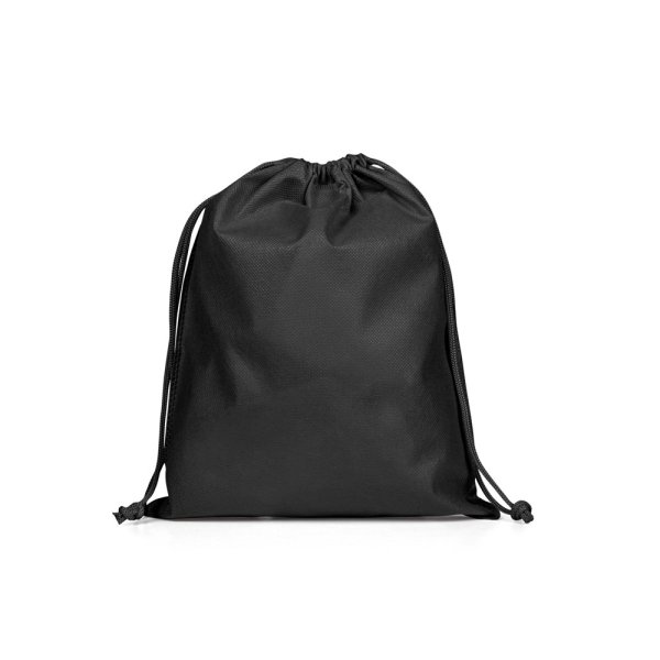 GESCHENKTÜTE M. Mittelgroßer, heißversiegelter Vliesstoffbeutel (60 g/m²) - 103 - Schwarz