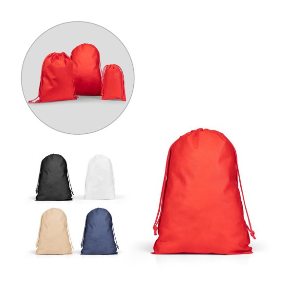 GESCHENKTÜTE L. Großer, heißversiegelter Beutel aus Vliesstoff (60 g/m²)