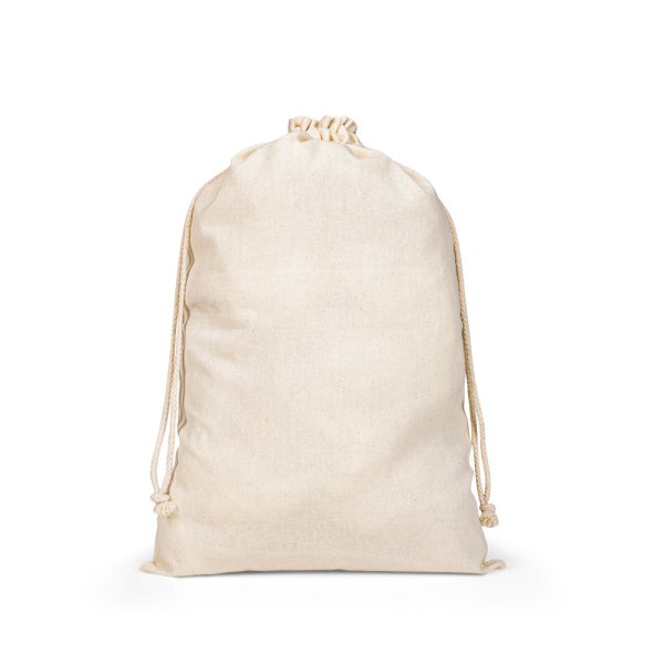 GESCHENKVERPACKUNG L. Große Tasche, 100 % Baumwolle (120 g/m²) - 150 - Hell natürlich