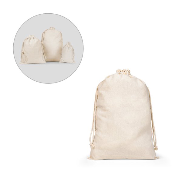 GESCHENKVERPACKUNG L. Große Tasche, 100 % Baumwolle (120 g/m²)