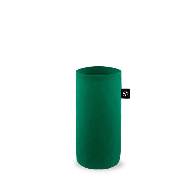 STOREY. Hülle aus recyceltem Filz (100 % rPET), ideal für Wasserflaschen - 129 - Dunkelgrün