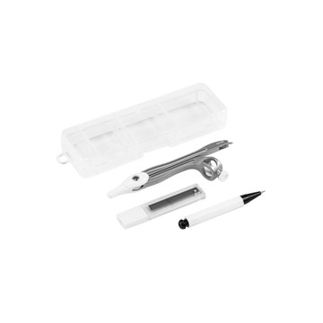 GEOM. Geometrie-Set für die Schule im PP-Koffer - 106 - Weiß
