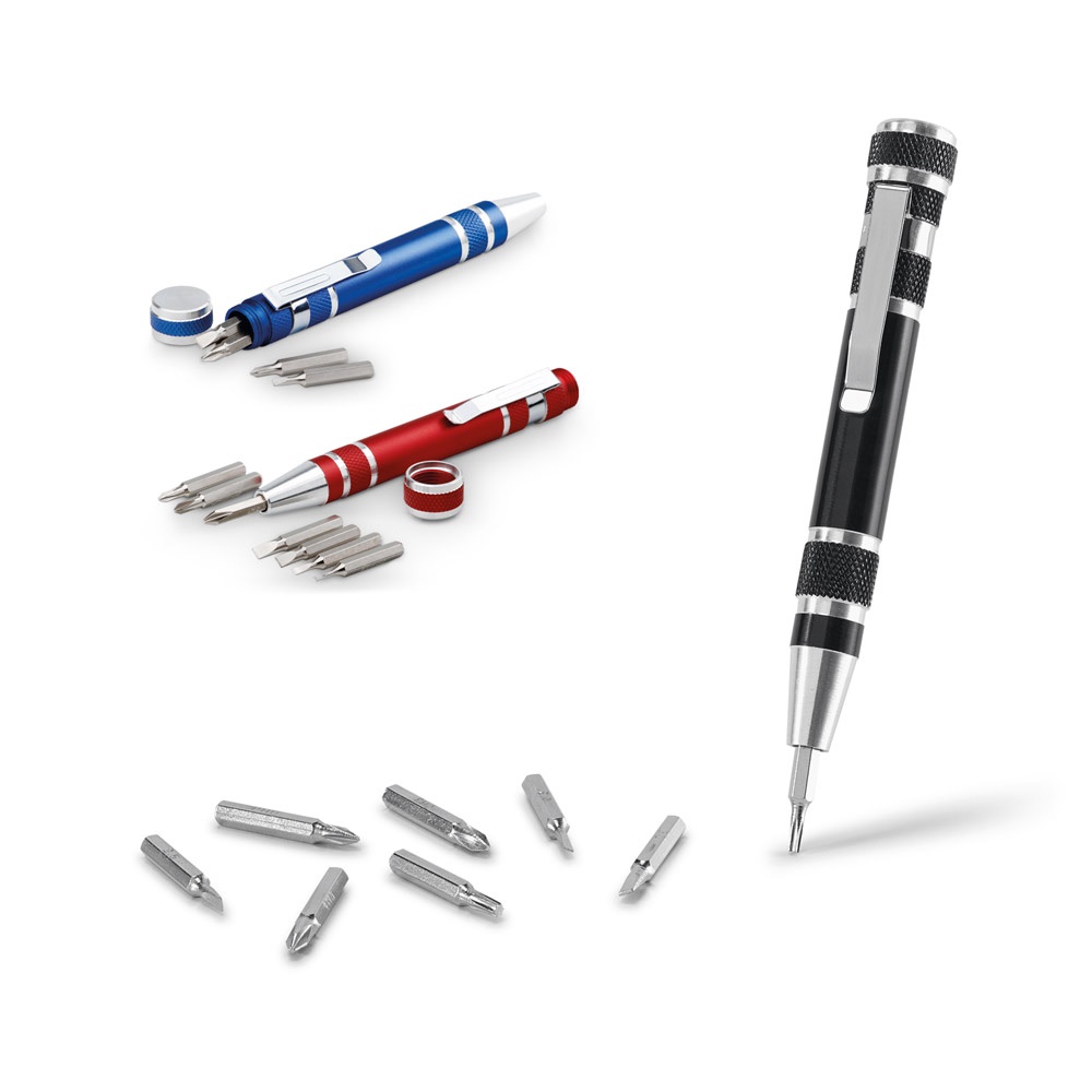 Werkzeugstift. Schraubendrehersatz