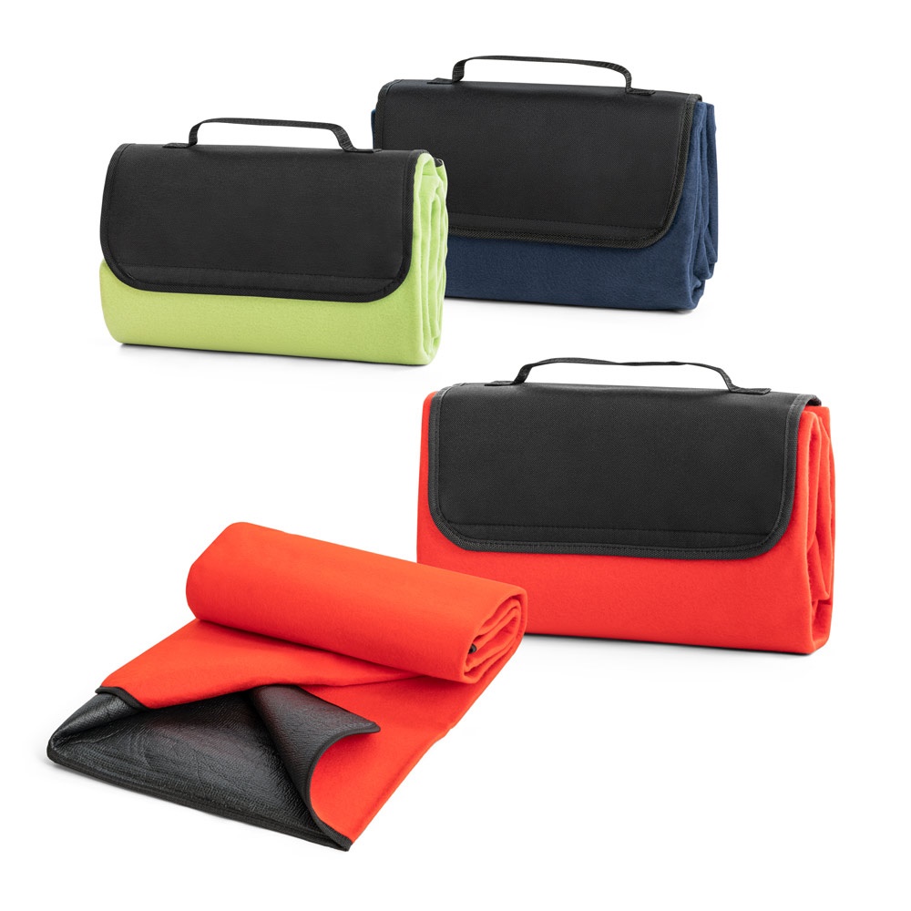 RILEY. Picknickdecke mit EPE-Futter (180 g/m²)
