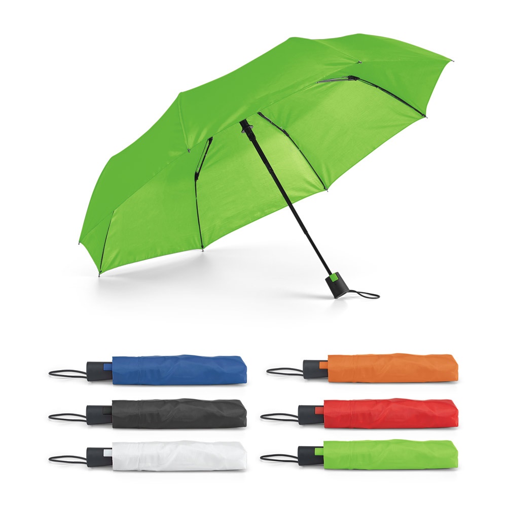 TOMAS. Faltbarer Regenschirm aus 190T Polyester mit automatischer Öffnung