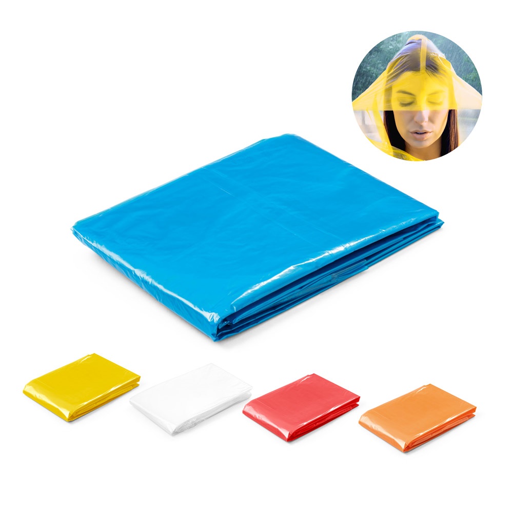 SANDRA. Wasserdichter Poncho