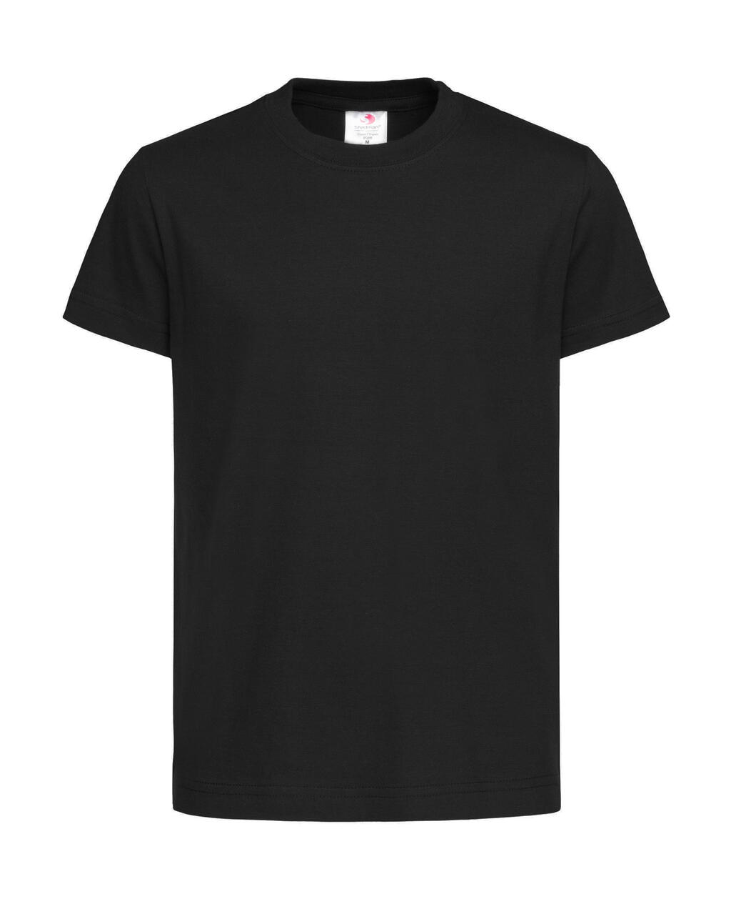 Klassisches Bio-T-Shirt für Kinder - BLO - Schwarzer Opal