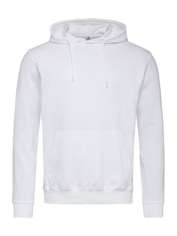 Klassischer Sweat-Hoodie - WHI - Weiß