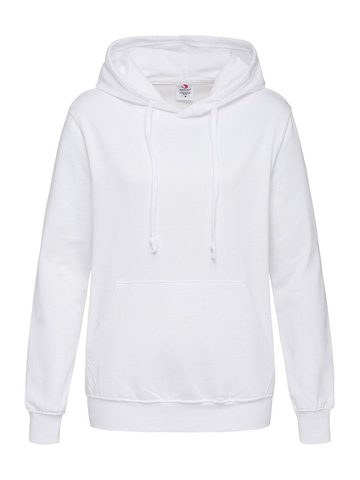 Klassischer Sweat-Hoodie - WHI - Weiß