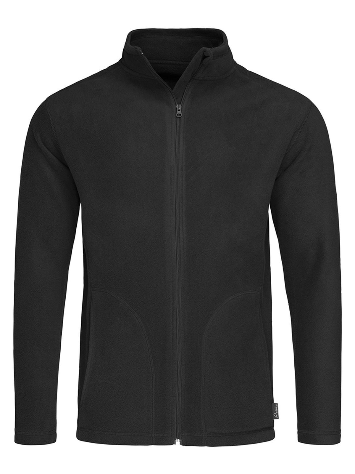 Klassische Fleecejacke - BLO - Schwarzer Opal