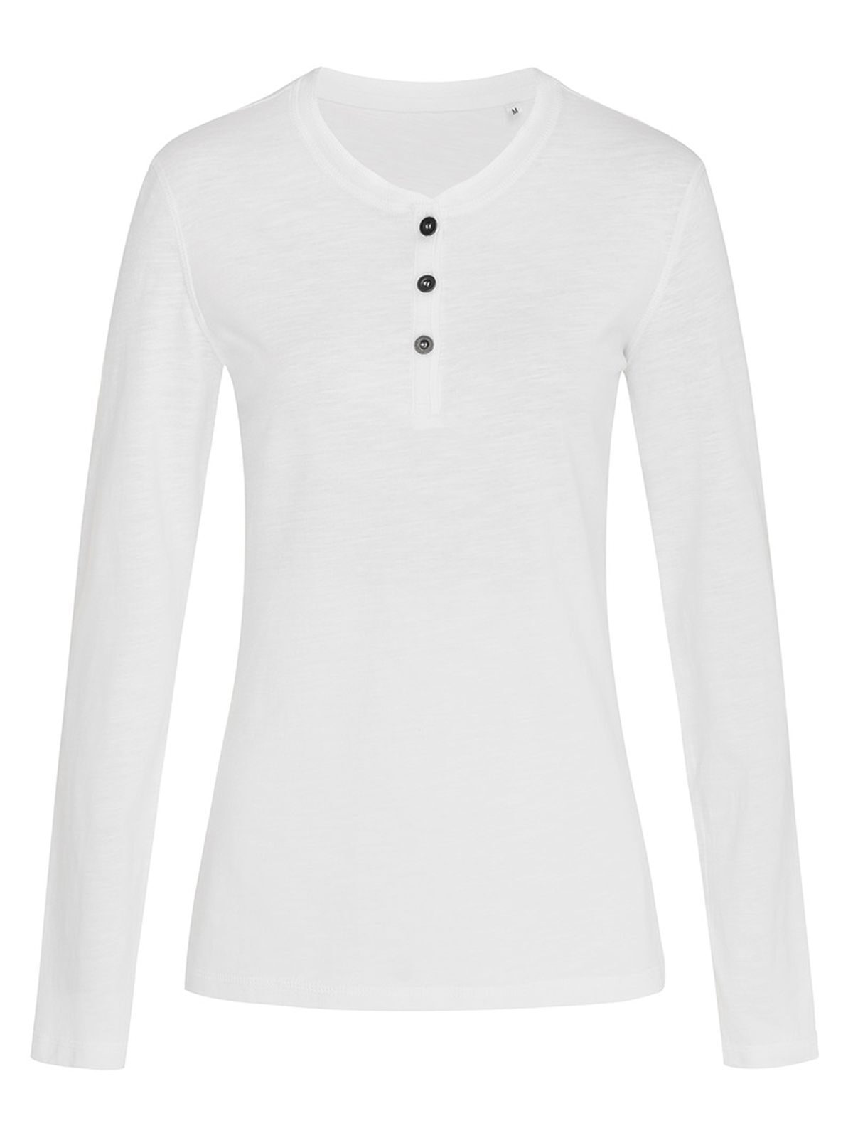 Sharon Henley Langarmshirt - WHI - Weiß
