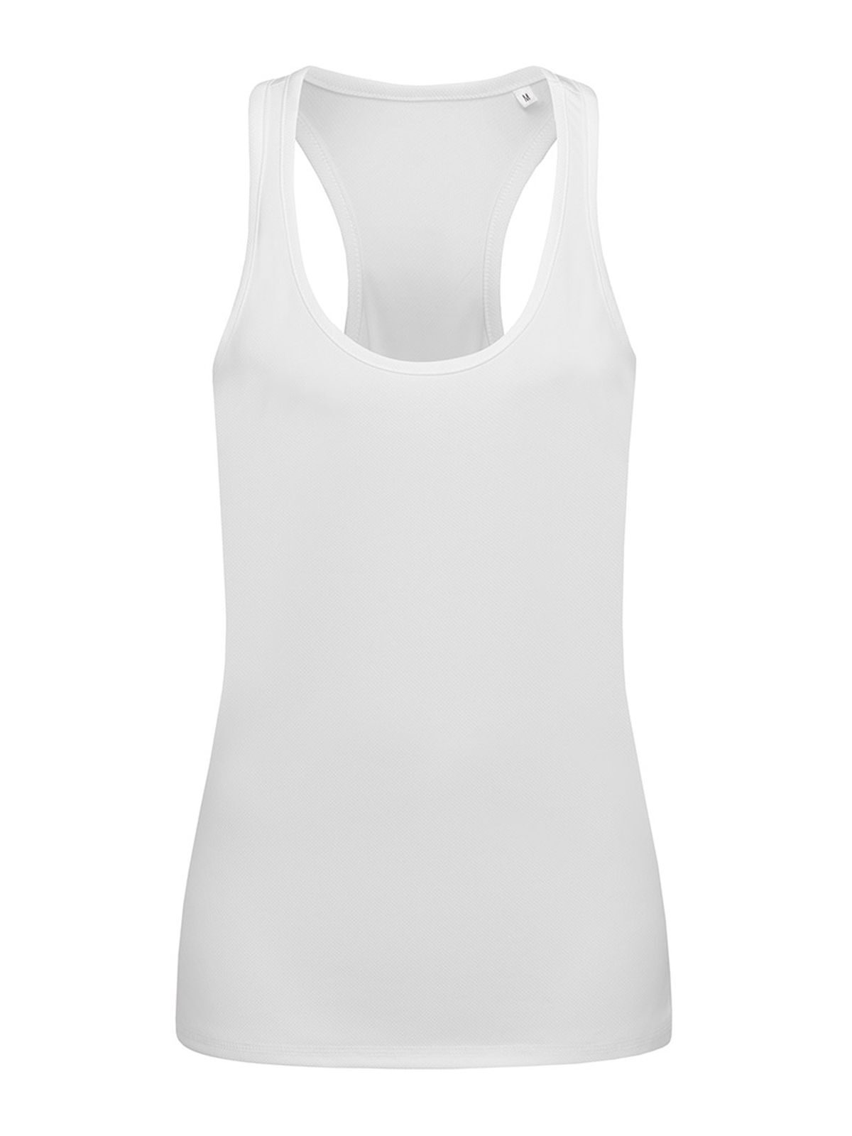 Mesh-Tanktop für Damen - WHI - Weiß