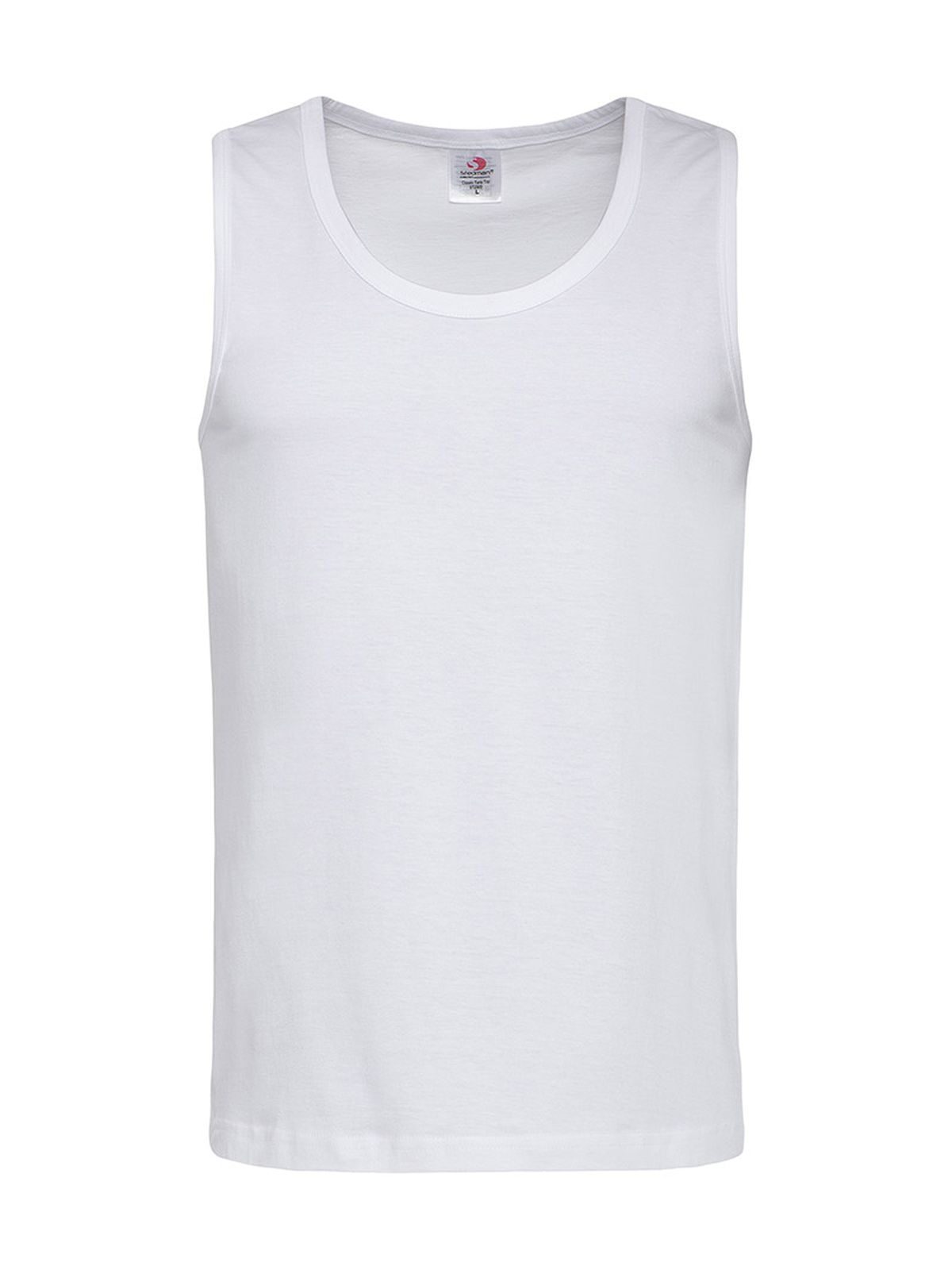 Klassisches T-Tanktop - WHI - Weiß
