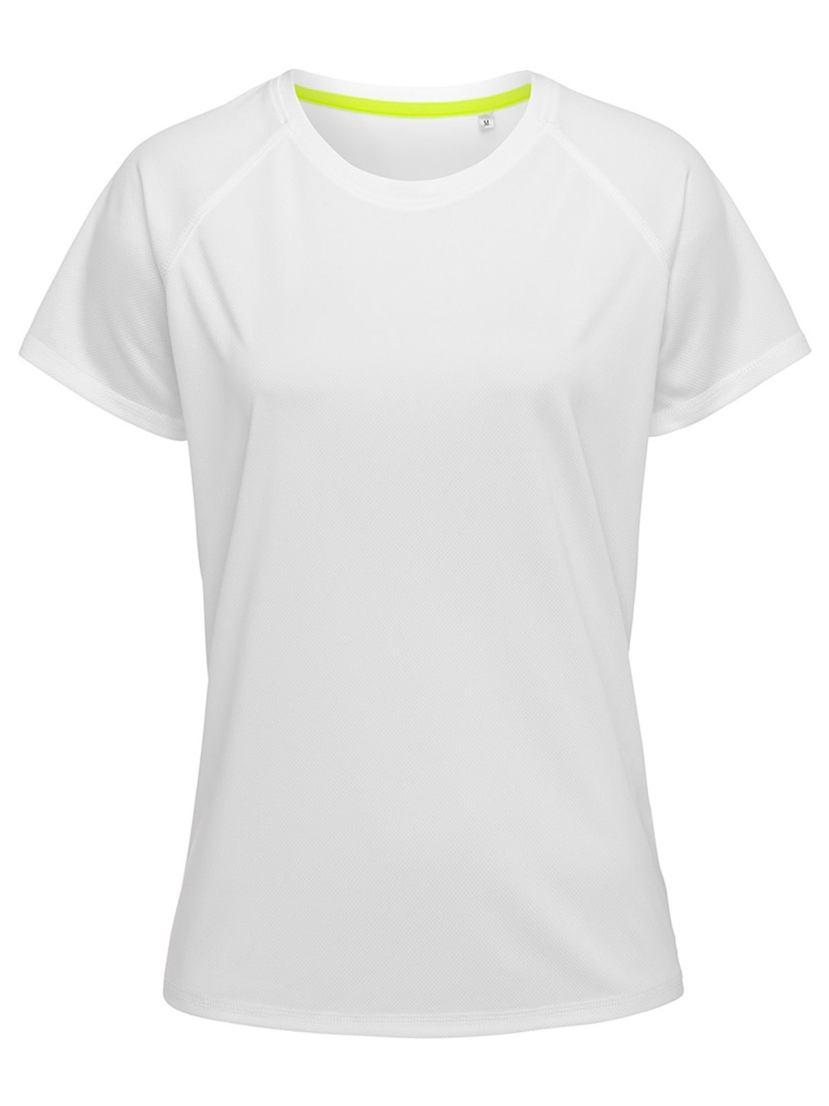 Mesh Raglan Damen - WHI - Weiß