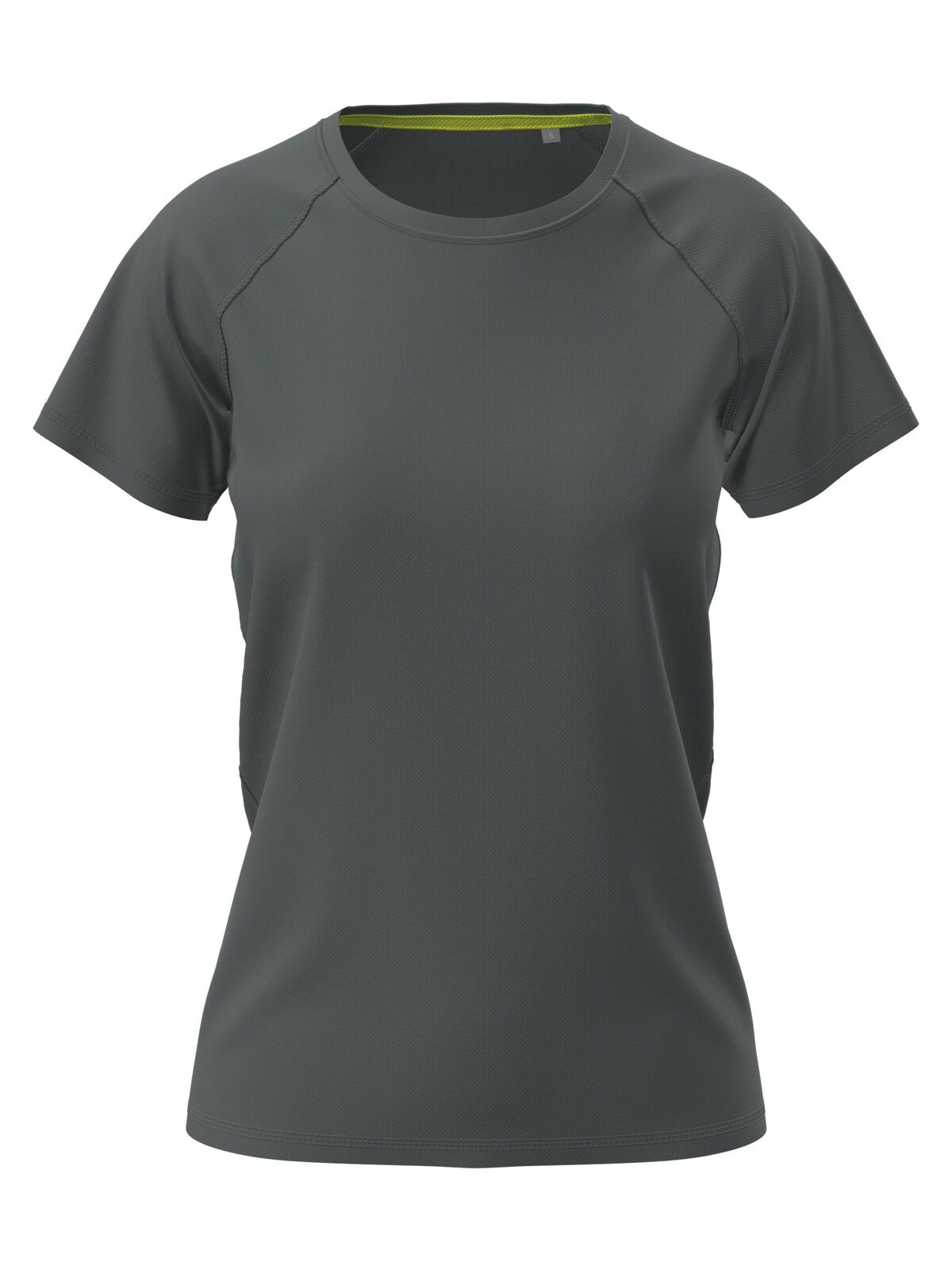 Mesh Raglan Damen - SLG - Schiefergrau