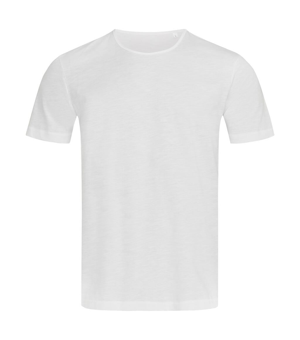 Shawn Rundhals-T-Shirt - WHI - Weiß