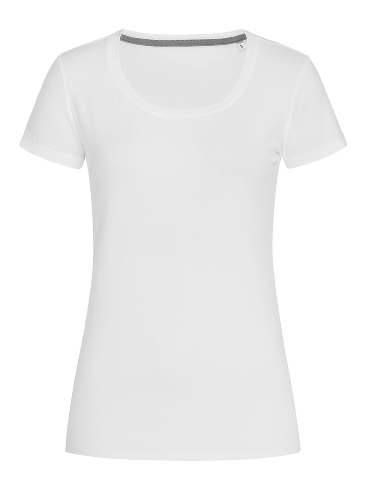 Stretch-T Damen - WHI - Weiß