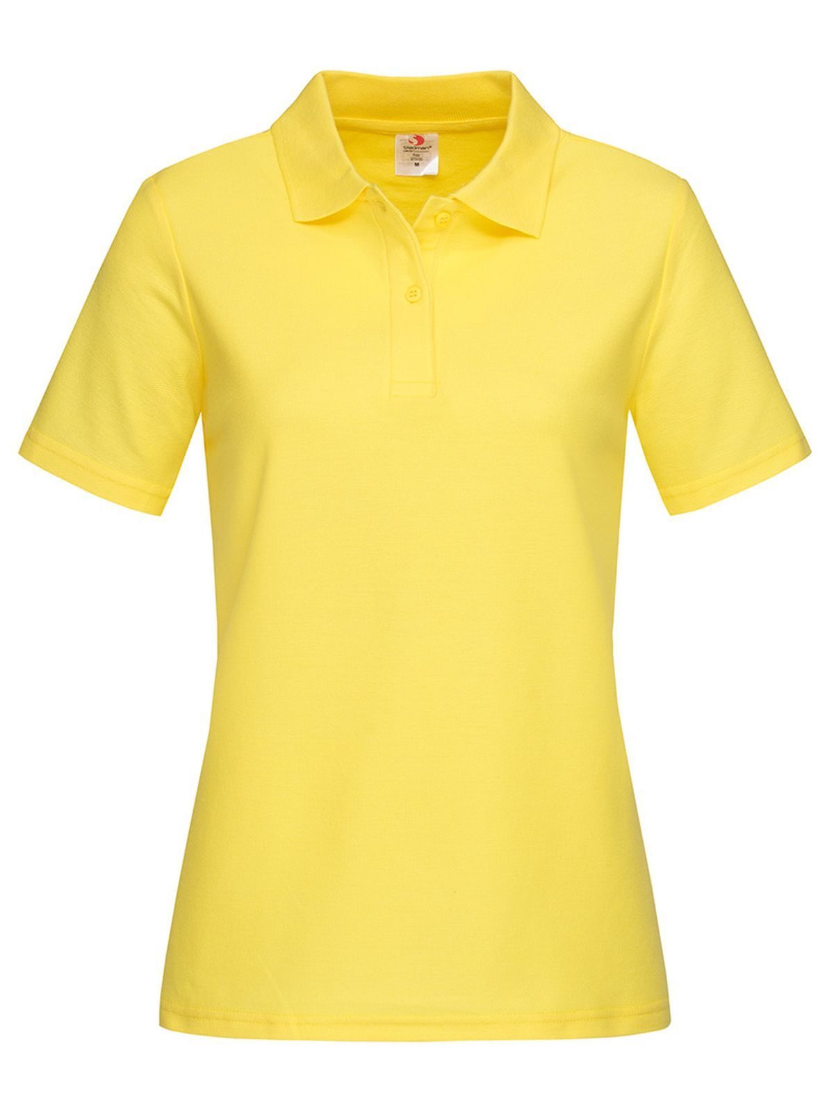 Klassisches Polo für Damen - YEL - Gelb