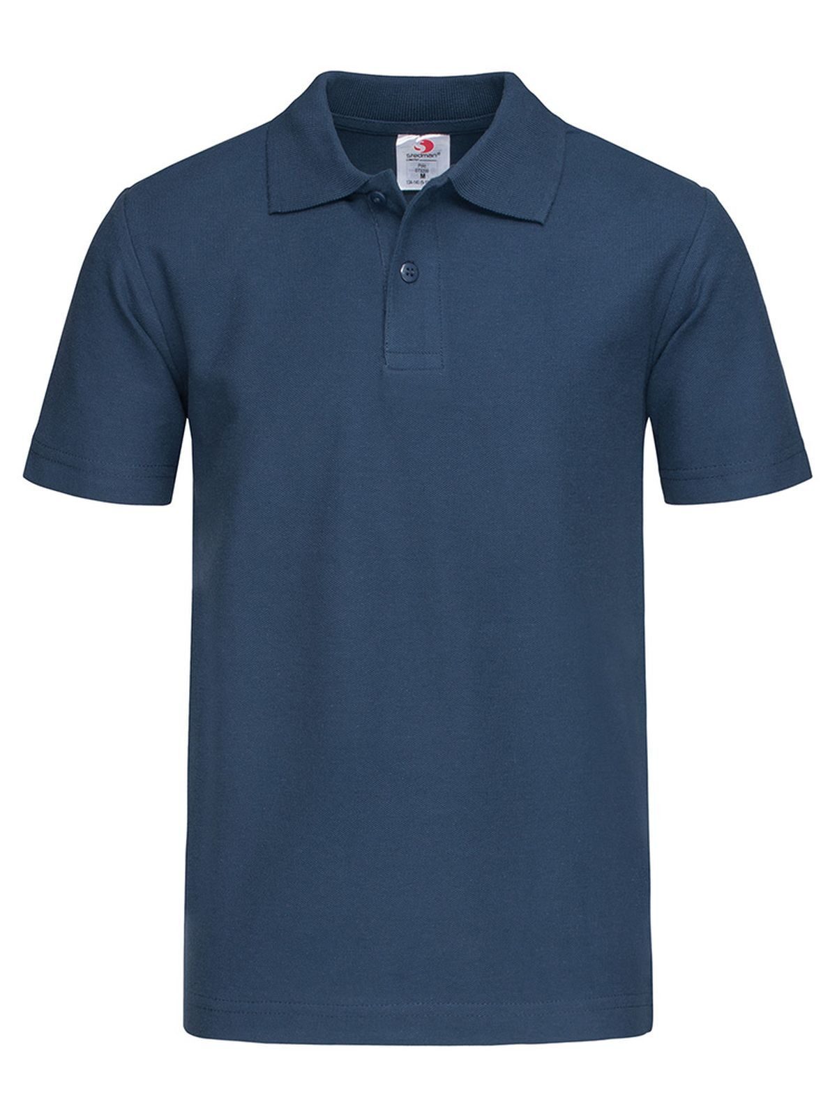 Klassisches Polo für Kinder - NAV - Marineblau