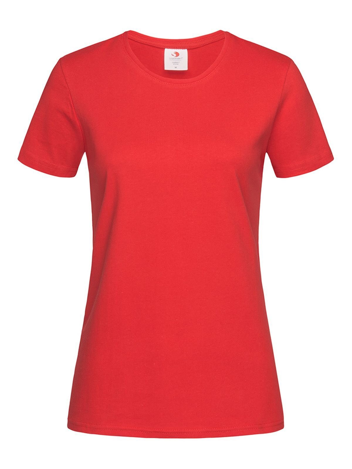 Comfort-T Damen - SRE - Scharlachrot