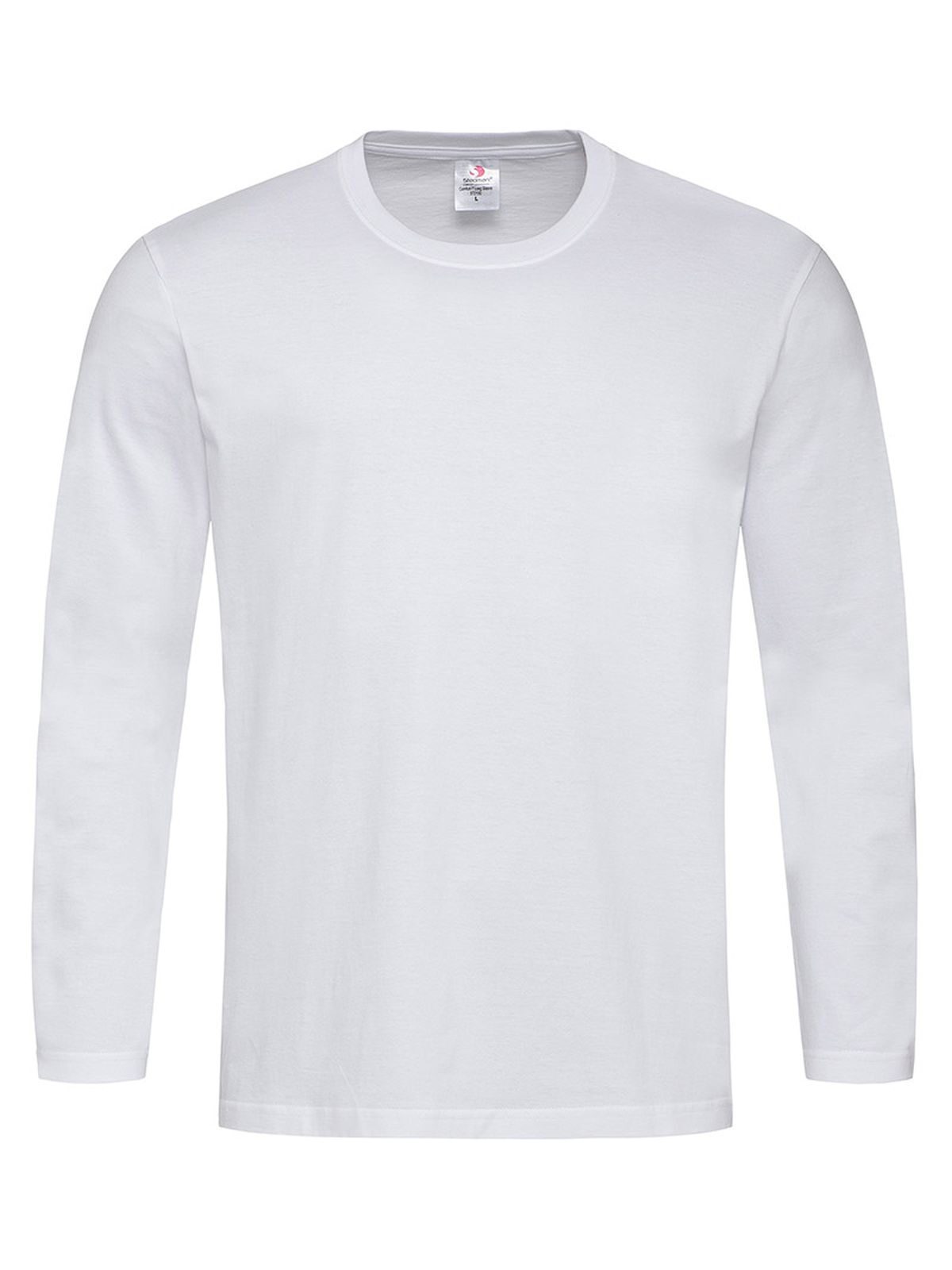 Comfort-T Langarm - WHI - Weiß