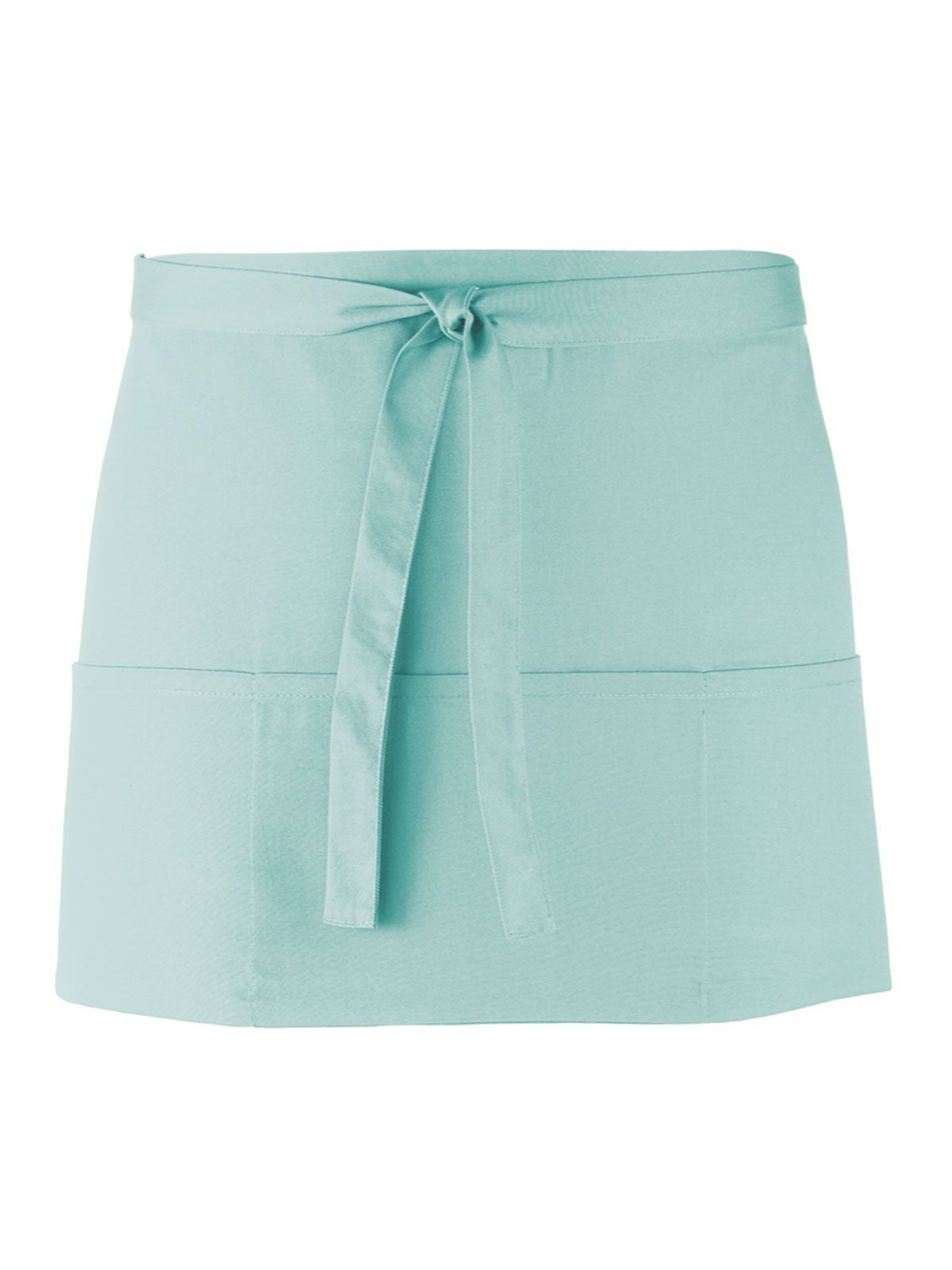 Schürze mit 3 Taschen aus der Colors Collection - AQUA - Wasser