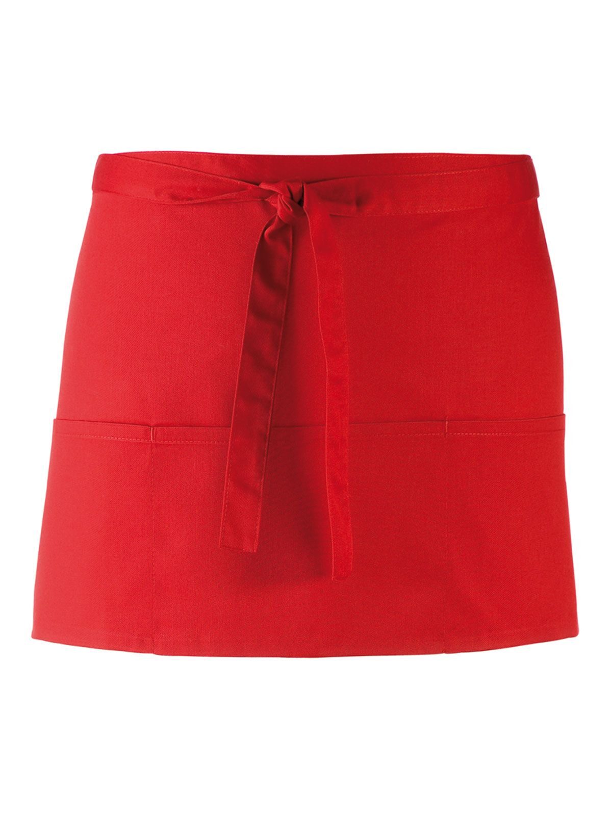 Schürze mit 3 Taschen aus der Colors Collection - REDD - ROT