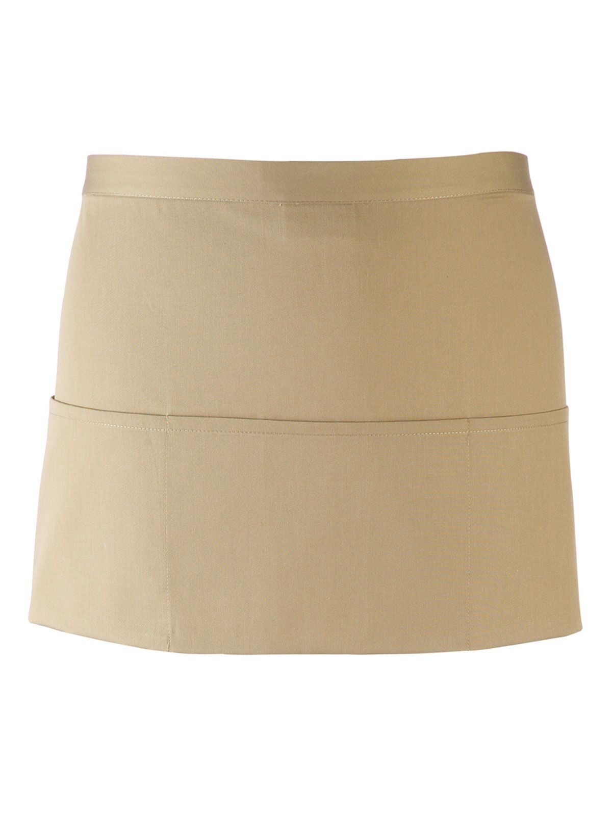 Schürze mit 3 Taschen aus der Colors Collection - KHAK - Khaki