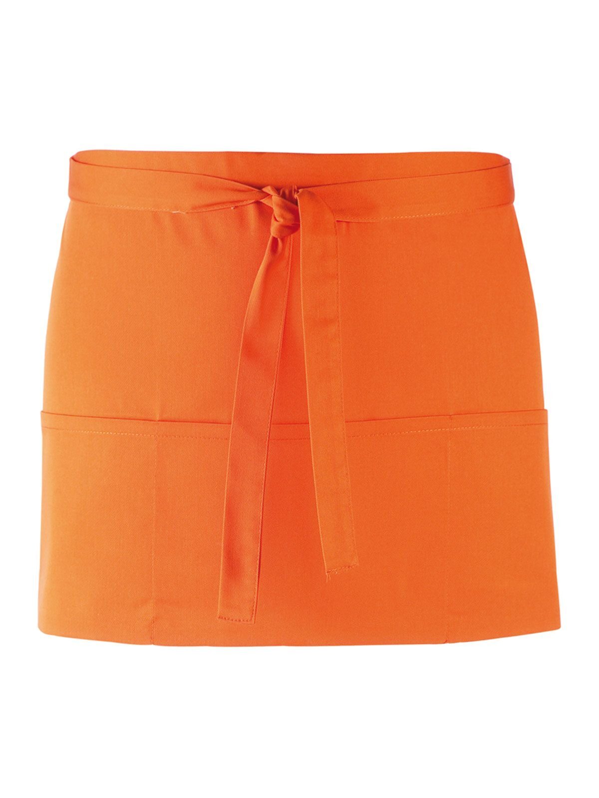 Schürze mit 3 Taschen aus der Colors Collection - ORAN - Orange