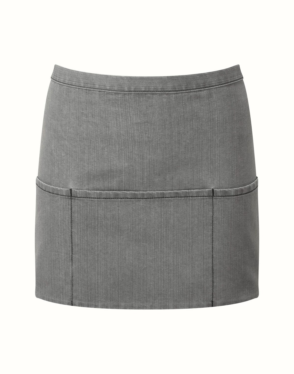 Schürze mit 3 Taschen aus der Colors Collection - GDEN - Grauer Denim