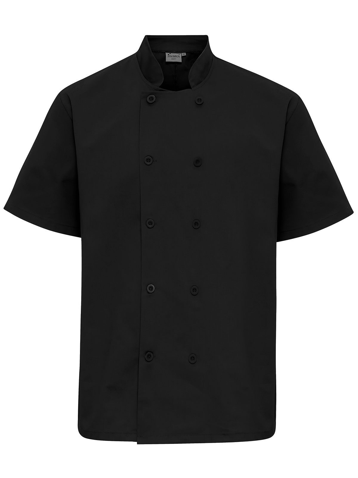 Kochjacke mit kurzen Ärmeln - BLAC - Schwarz
