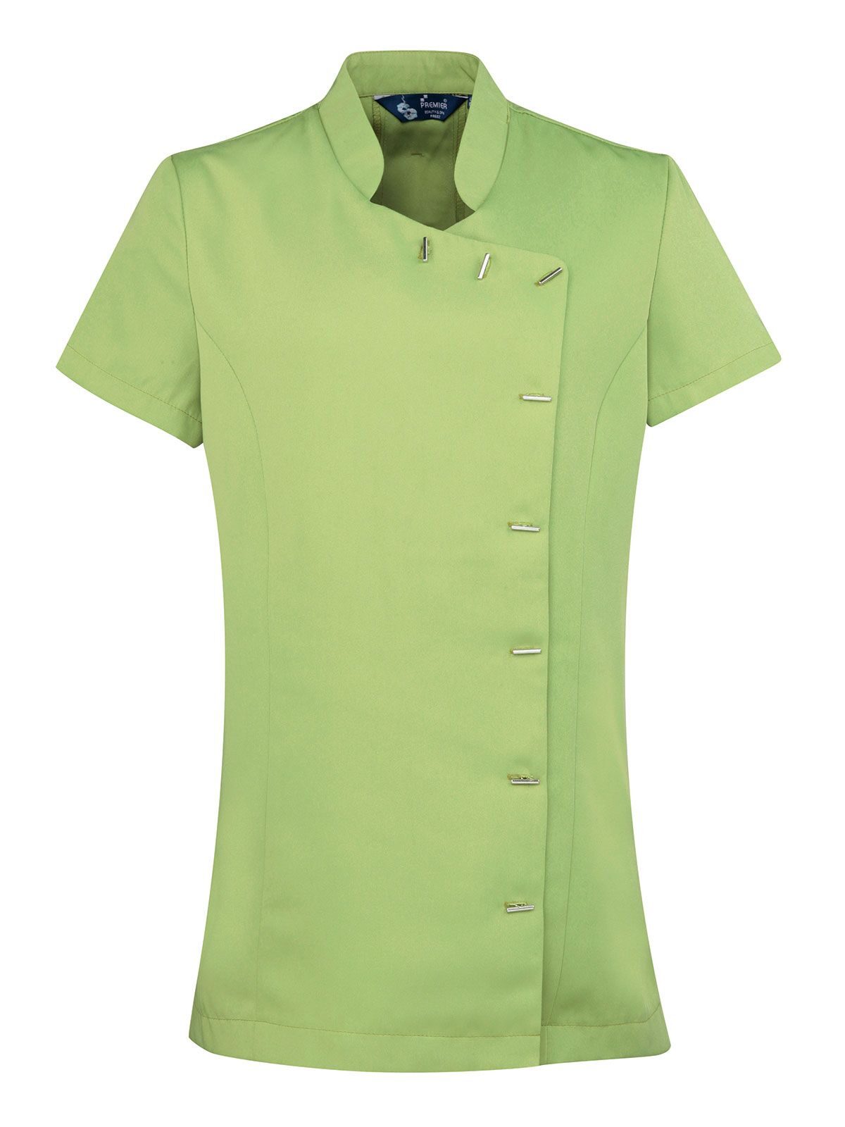 Orchideen-Schönheits- und Spa-Tunika - LIME - LIMETTE – Limette (ca. Pantone 382C)