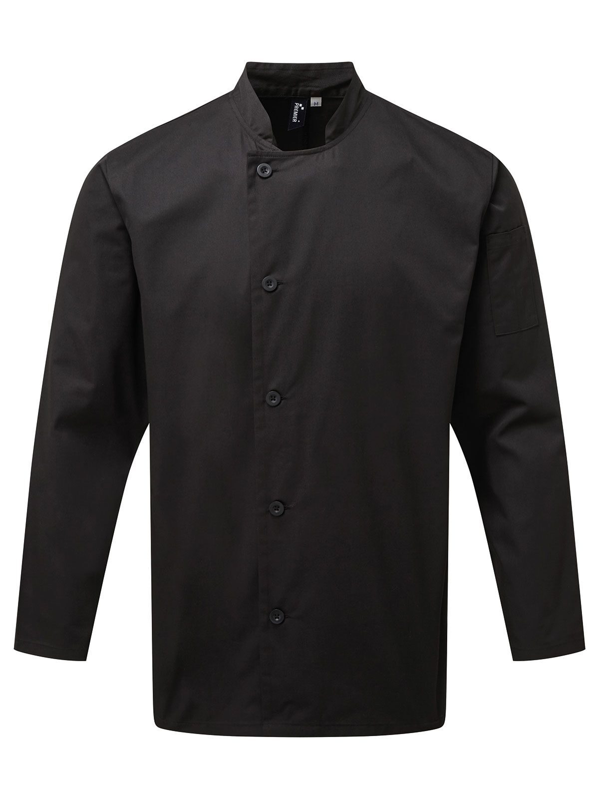 Essentielle Kochjacke mit langen Ärmeln - BLAC - Schwarz