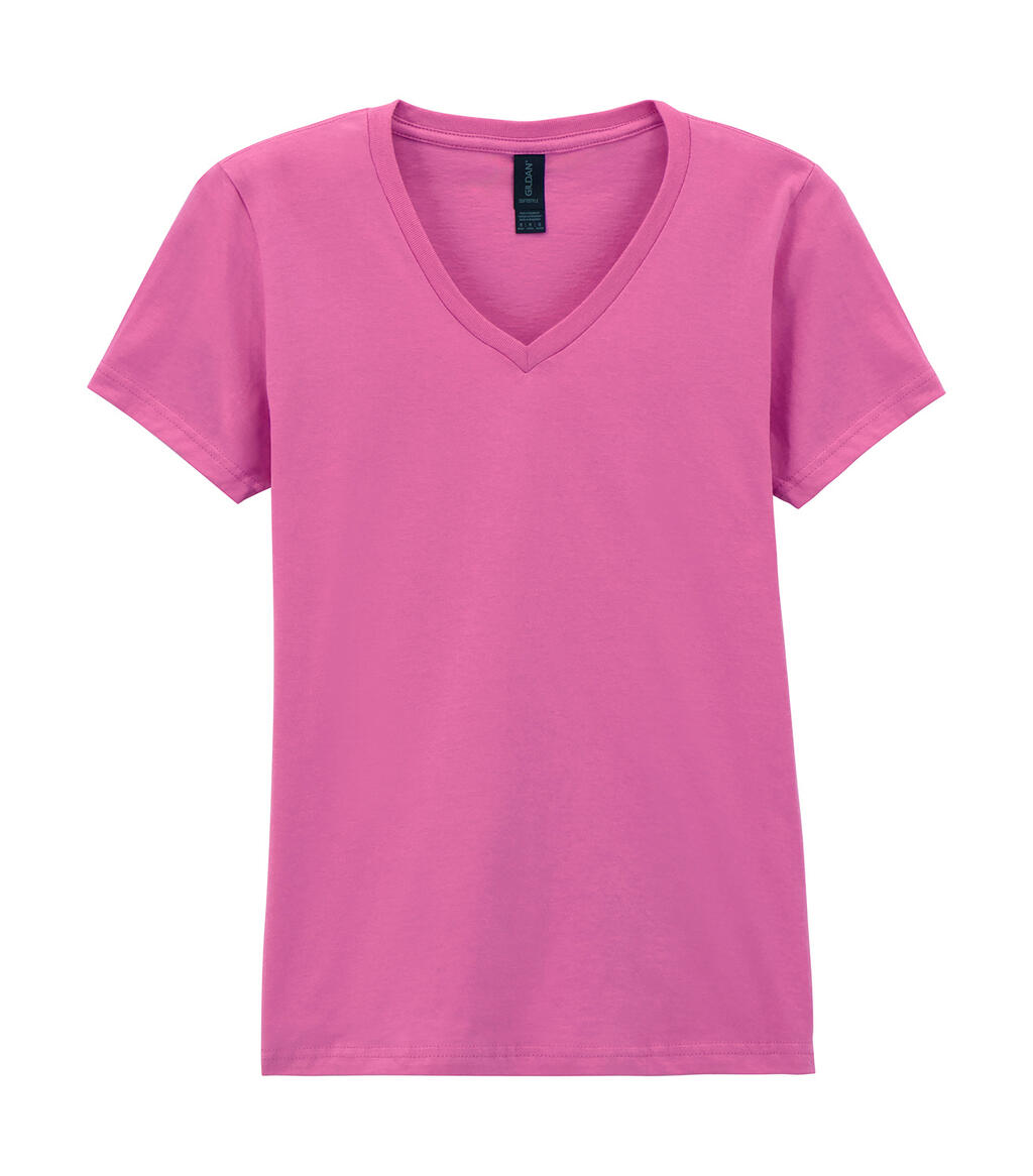 Softstyle® Damen-T-Shirt mit V-Ausschnitt - 71 - Azalee