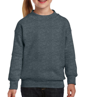 Heavy Blend™ Jugend-Sweatshirt mit Rundhalsausschnitt - 108 - Dunkelgrau