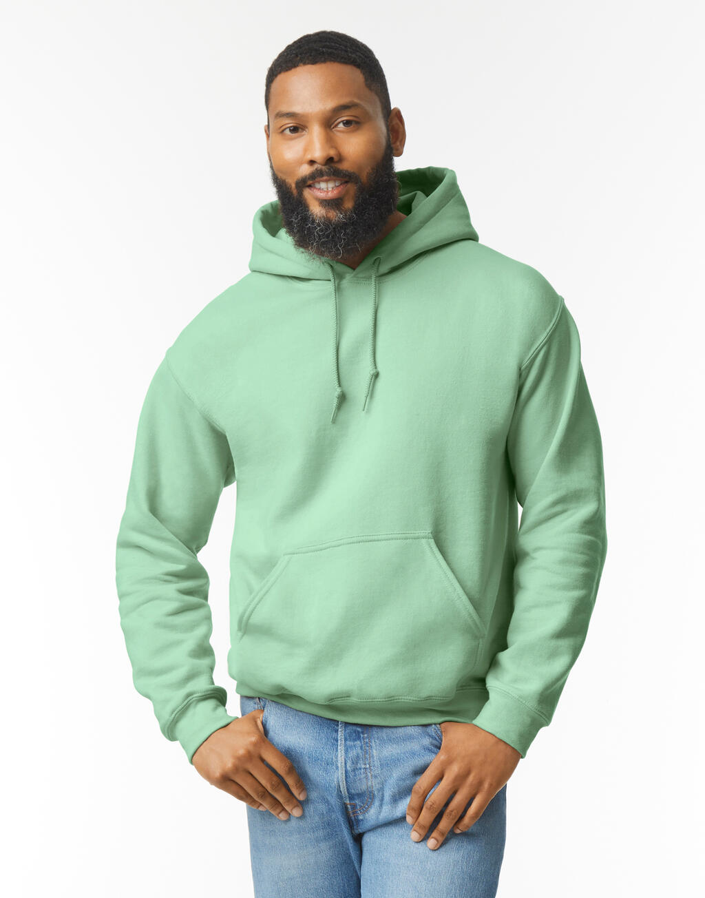Heavy Blend™ Kapuzenpullover für Erwachsene - 23F - Fan Charcoal Heather