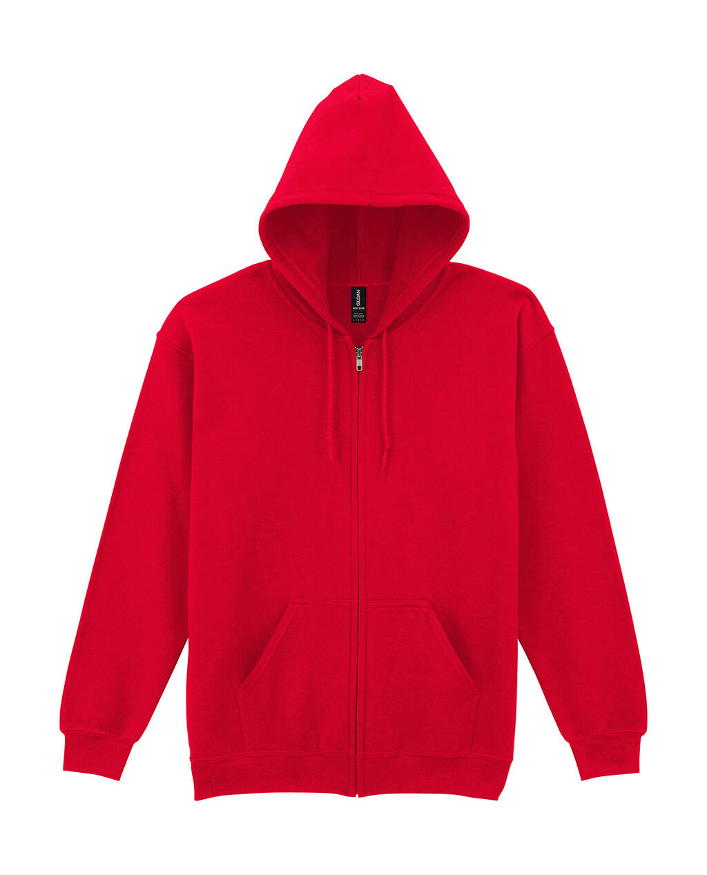 Heavy Blend™ Kapuzenpullover für Erwachsene mit durchgehendem Reißverschluss - 40 - Rot