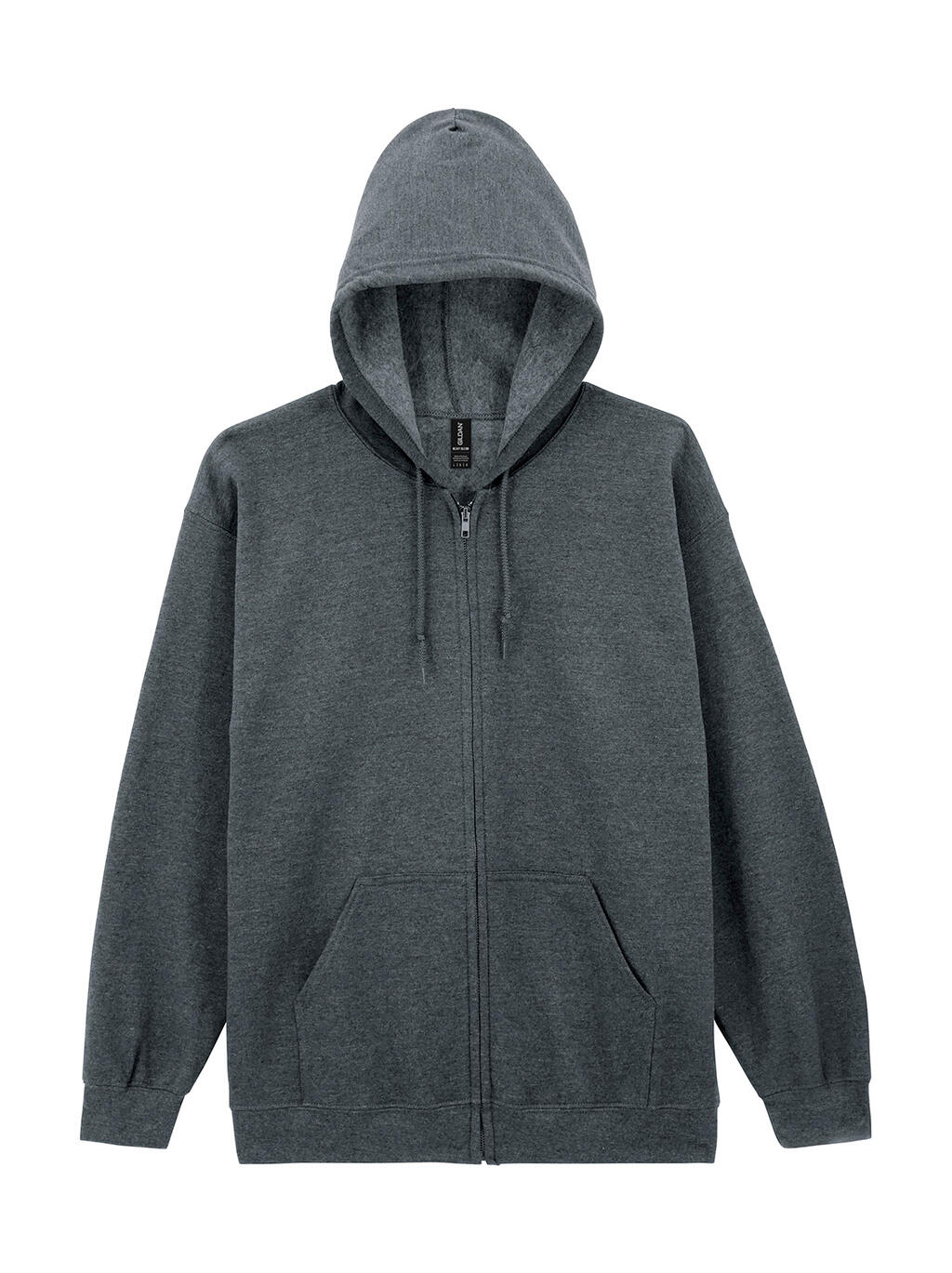 Heavy Blend™ Kapuzenpullover für Erwachsene mit durchgehendem Reißverschluss - 108 - Dunkelgrau