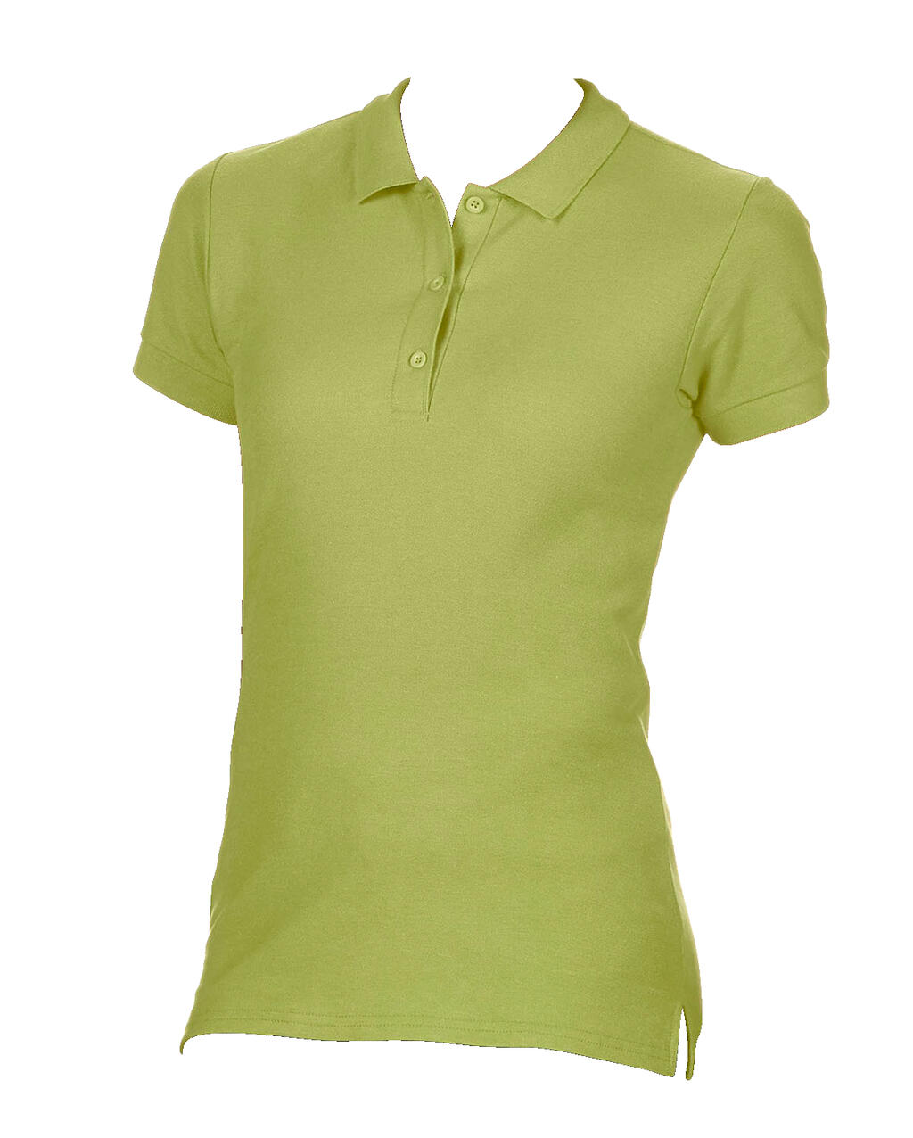 Damen-Poloshirt aus Premium-Baumwolle mit Doppelpiqué-Muster - 186 - Kiwi