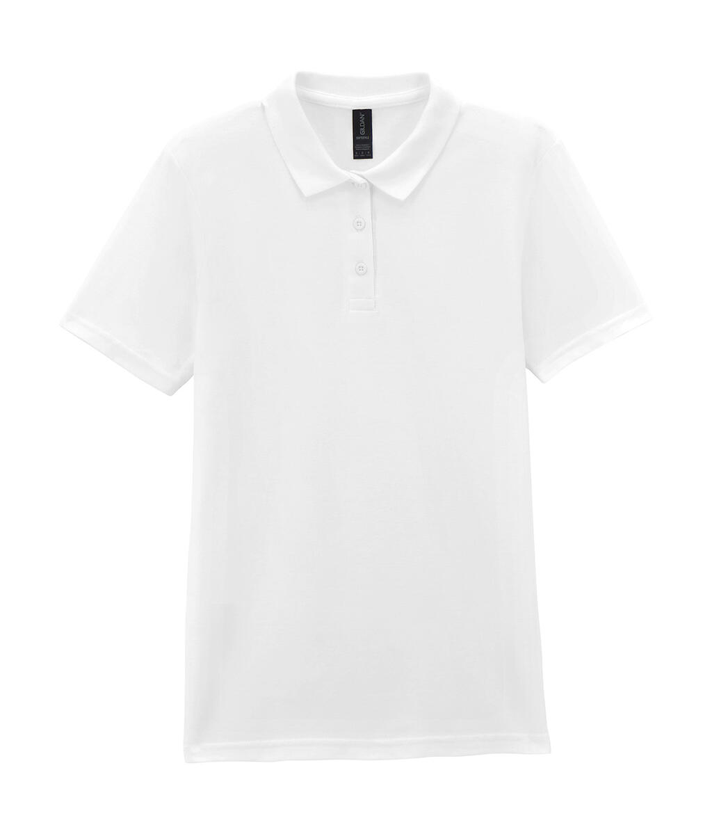 Softstyle® Damen-Piqué-Polo - 30 - Weiß
